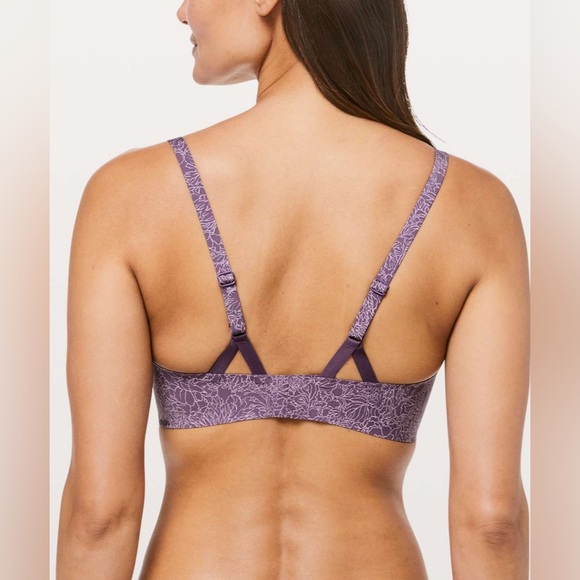 Lululemon 38B Arabesque Antoinette Smoky Quartz Take Shape Bra - Picture 2 of 11